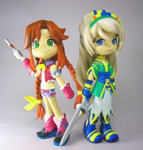 Medicom  Statische Figur - Wild Arms - Rebecca Streisand & Avril Vent Fleur 