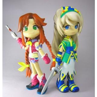 Medicom  Statische Figur - Wild Arms - Rebecca Streisand & Avril Vent Fleur 