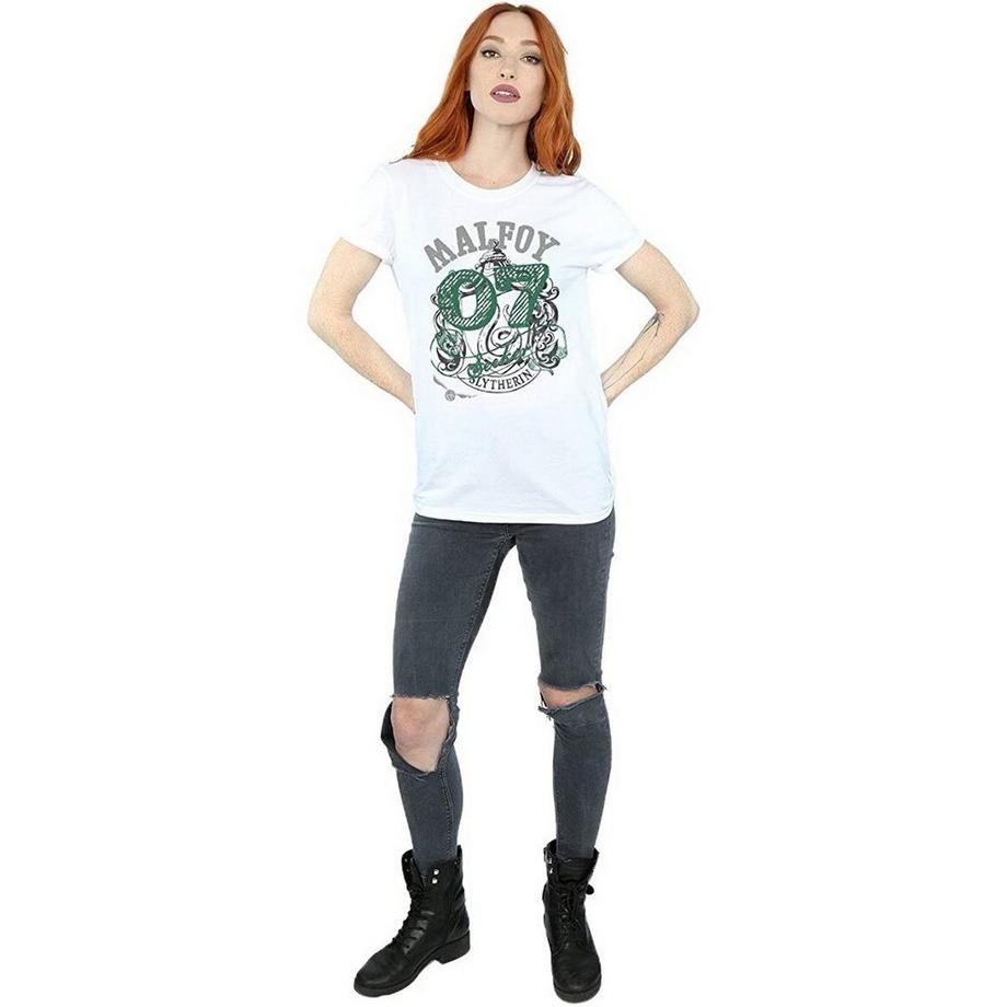 HARRY-POTTER Malfoy Serpentard T-Shirt Graphique  