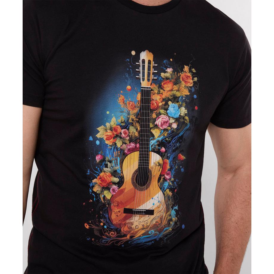 Joe Browns T-Shirt con Stampa Chitarra Floreale  