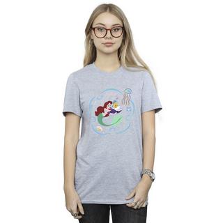Disney The Little Mermaid Reading A Book T-Shirt  