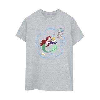 Disney The Little Mermaid Reading A Book T-Shirt  