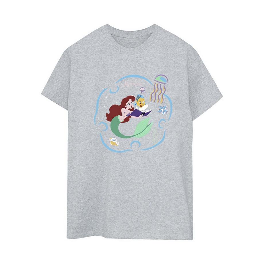 The Little Mermaid Reading A Book TShirt