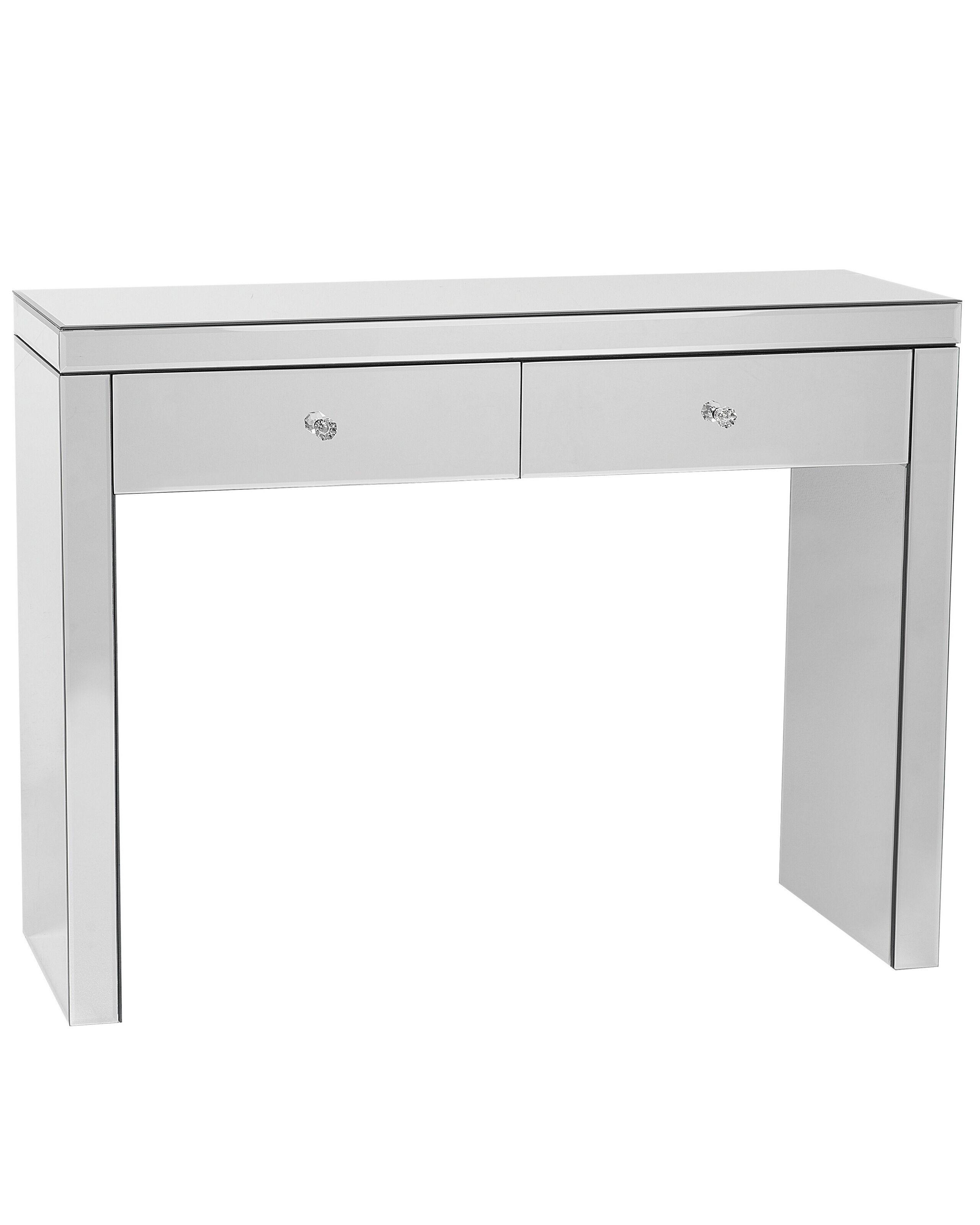 Beliani Console en Verre Glamour MARLE  