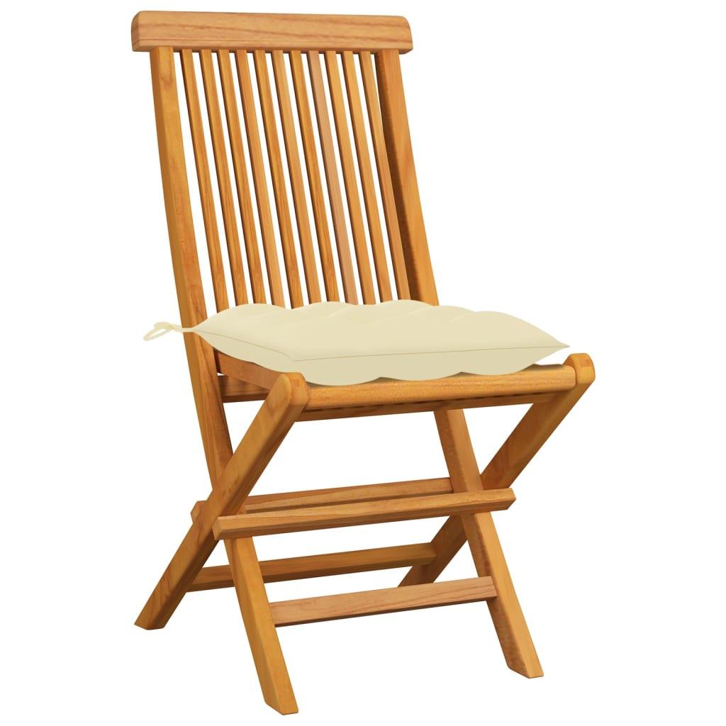 VidaXL Chaise de jardin bois  