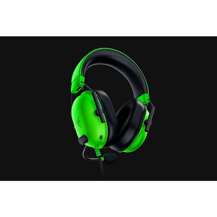 RAZER  BlackShark V2 X Auricolare Cablato A Padiglione Giocare Verde, Nero 