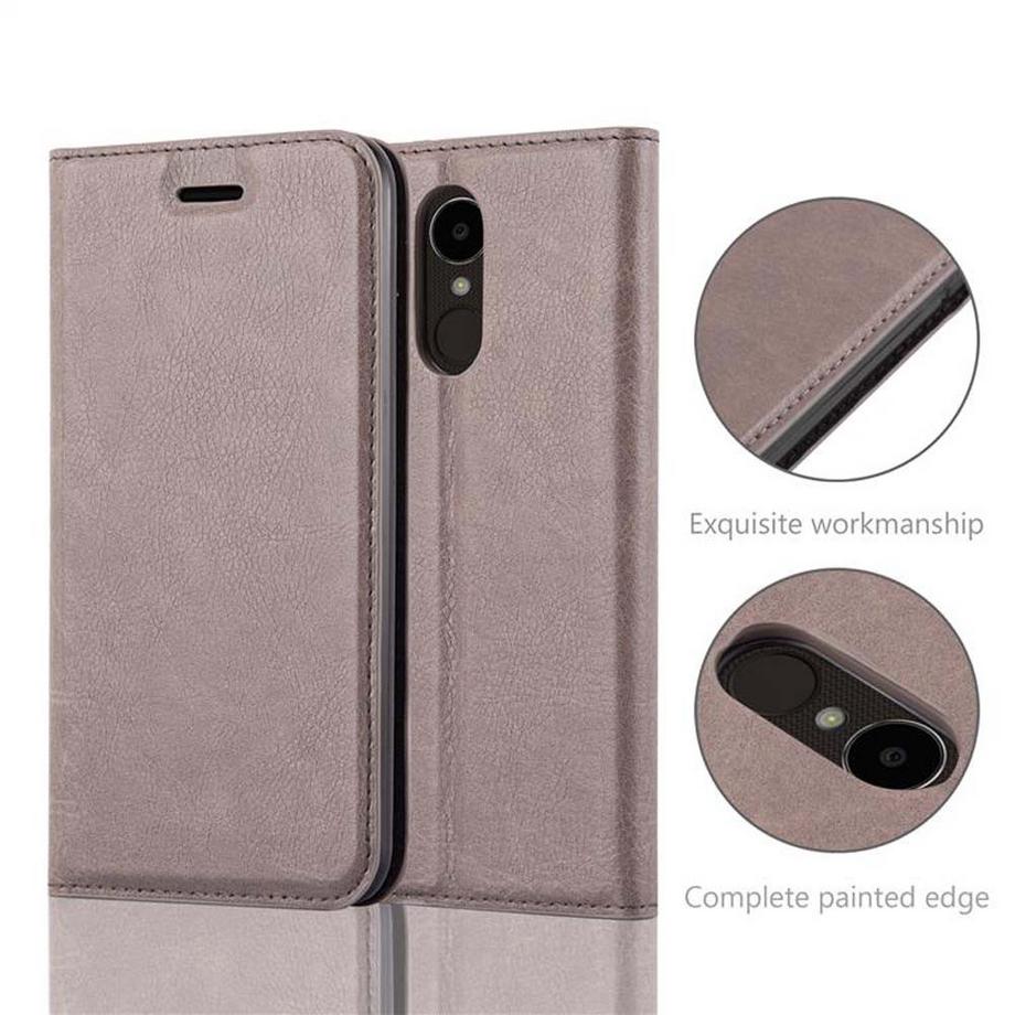 Cadorabo  Hülle für LG K4 2017 Magnetverschluss, Kartenfach 