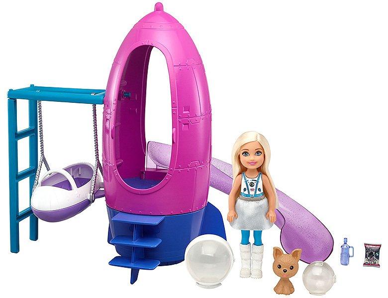 Barbie  Weltraum Abenteuer Spielset mit Chelsea Puppe 