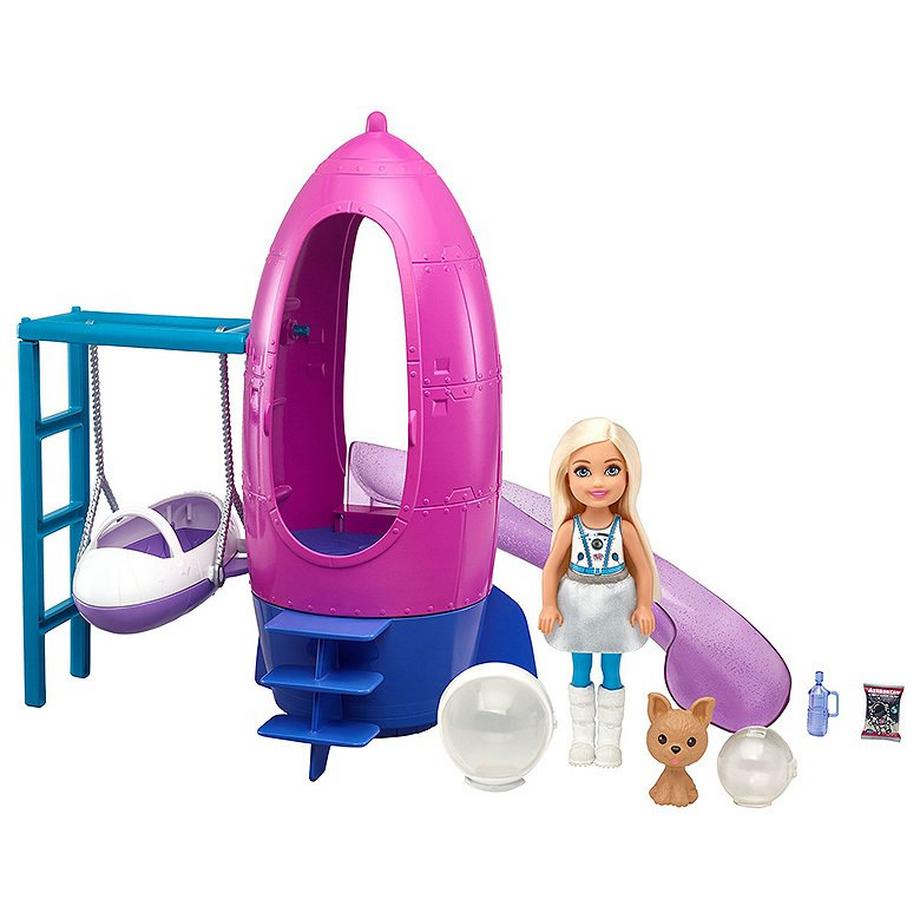 Barbie  Weltraum Abenteuer Spielset mit Chelsea Puppe 