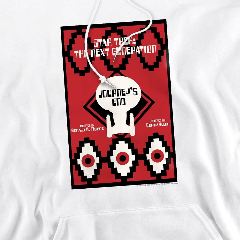 Star Trek Star Trek The Next Generation Stagione 7 Episodio 20 Felpa con Cappuccio  
