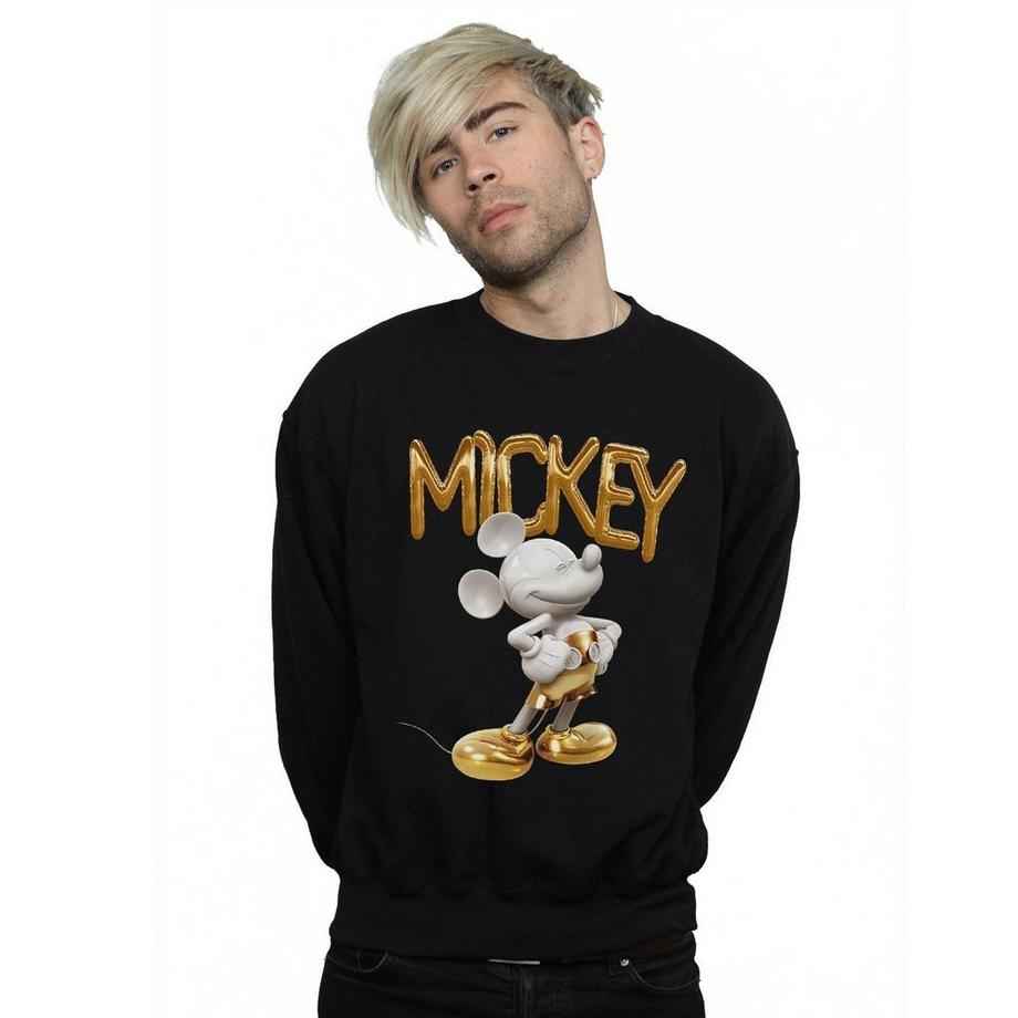 Disney Mickey Mouse Gold Balloon Sweatshirt  