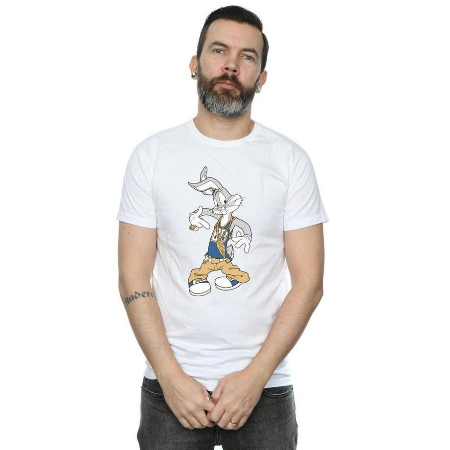 LOONEY TUNES Bugs Bunny T-Shirt Rapper  