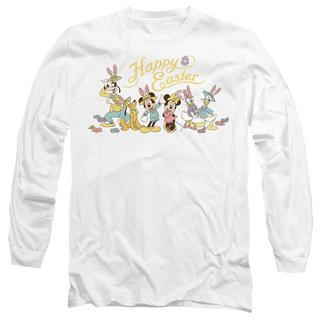 MICKEY MOUSE Bunny Hats Bedrucktes Kurzarm T-Shirt  