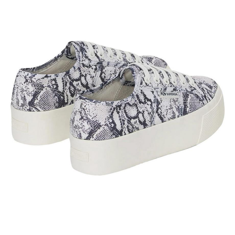 SUPERGA 2790 Schlangenmuster Plateau Sneaker  