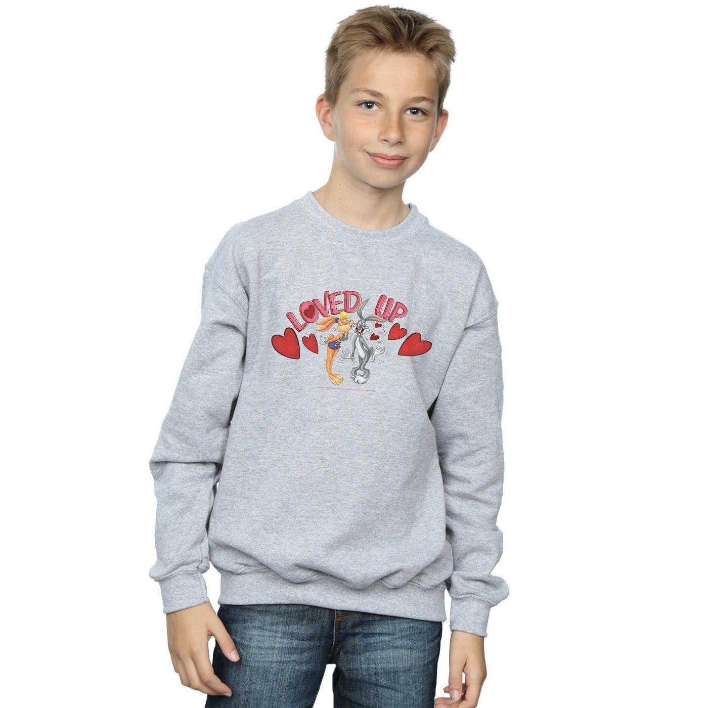 LOONEY TUNES  Bugs Bunny And Lola Valentine´s Day Loved Up Sweatshirt 