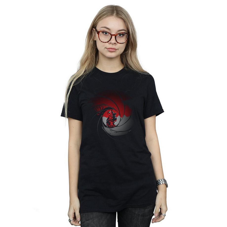 MARVEL Deadpool James Bond 007 T-Shirt  