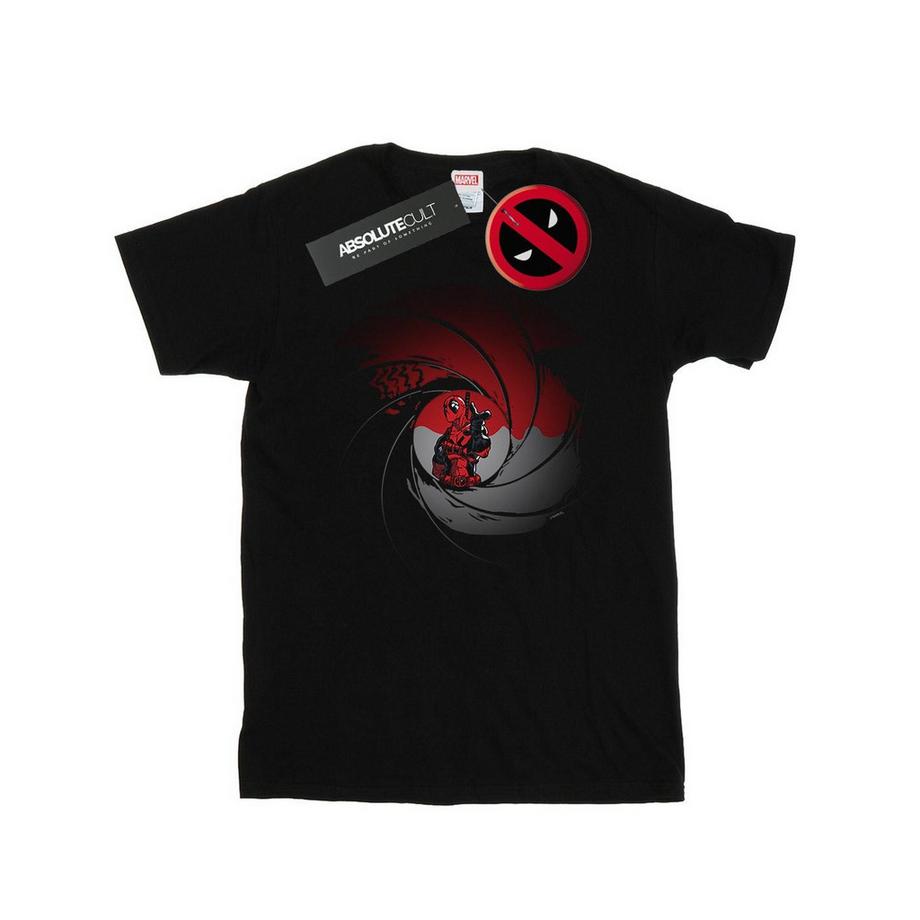MARVEL Deadpool James Bond 007 T-Shirt  