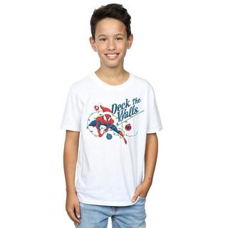 MARVEL  Deck The Walls TShirt 