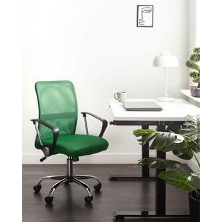 Beliani Chaise de bureau en Tissu maillé Minimaliste BEST  