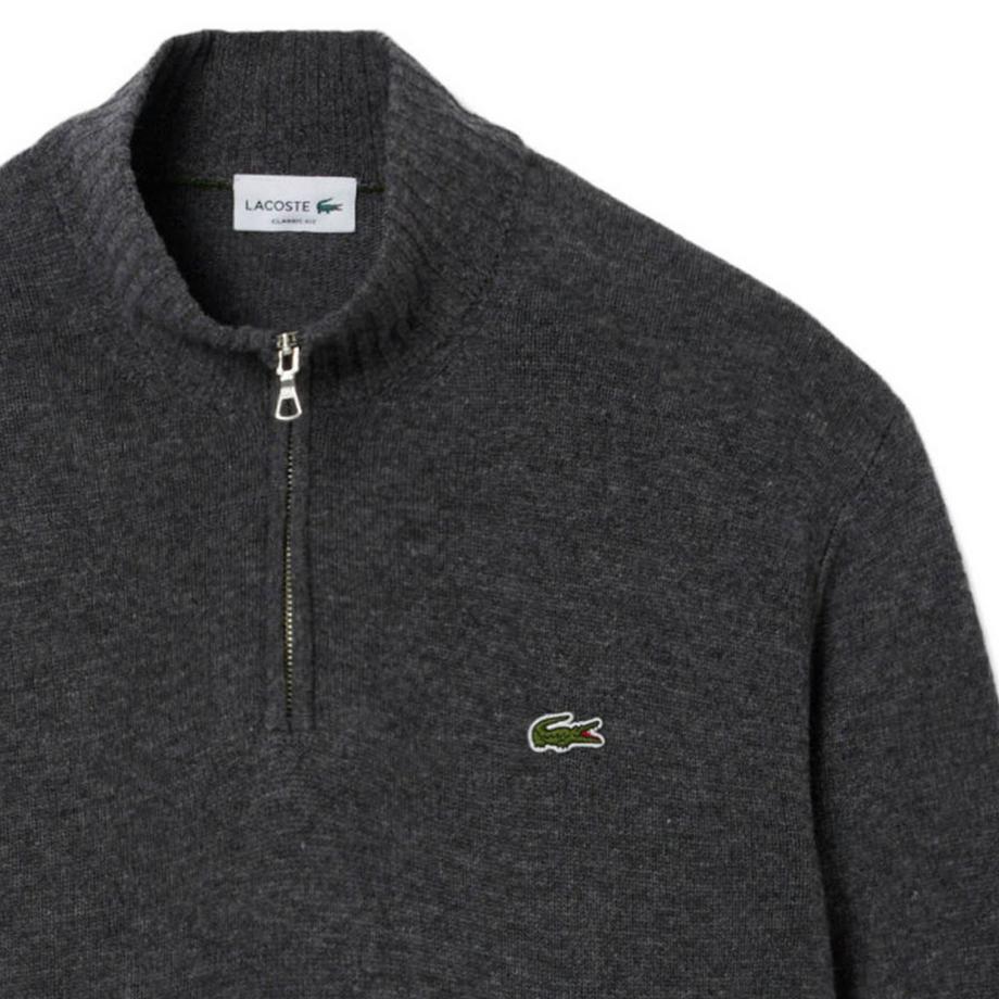 LACOSTE Pull à demi-zip  