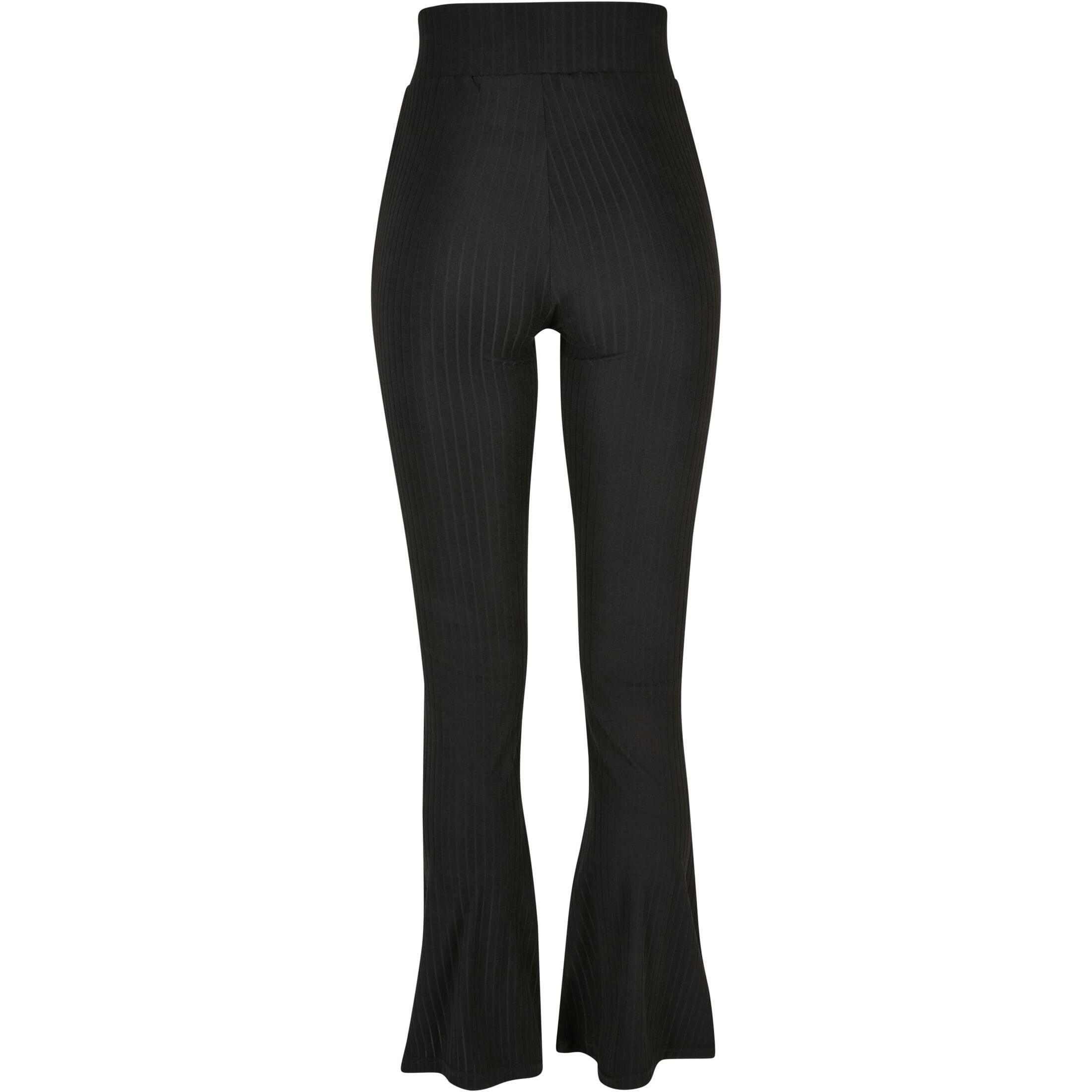 URBAN CLASSICS  ausgestellte gerippte leggings it hoher taille, daen 