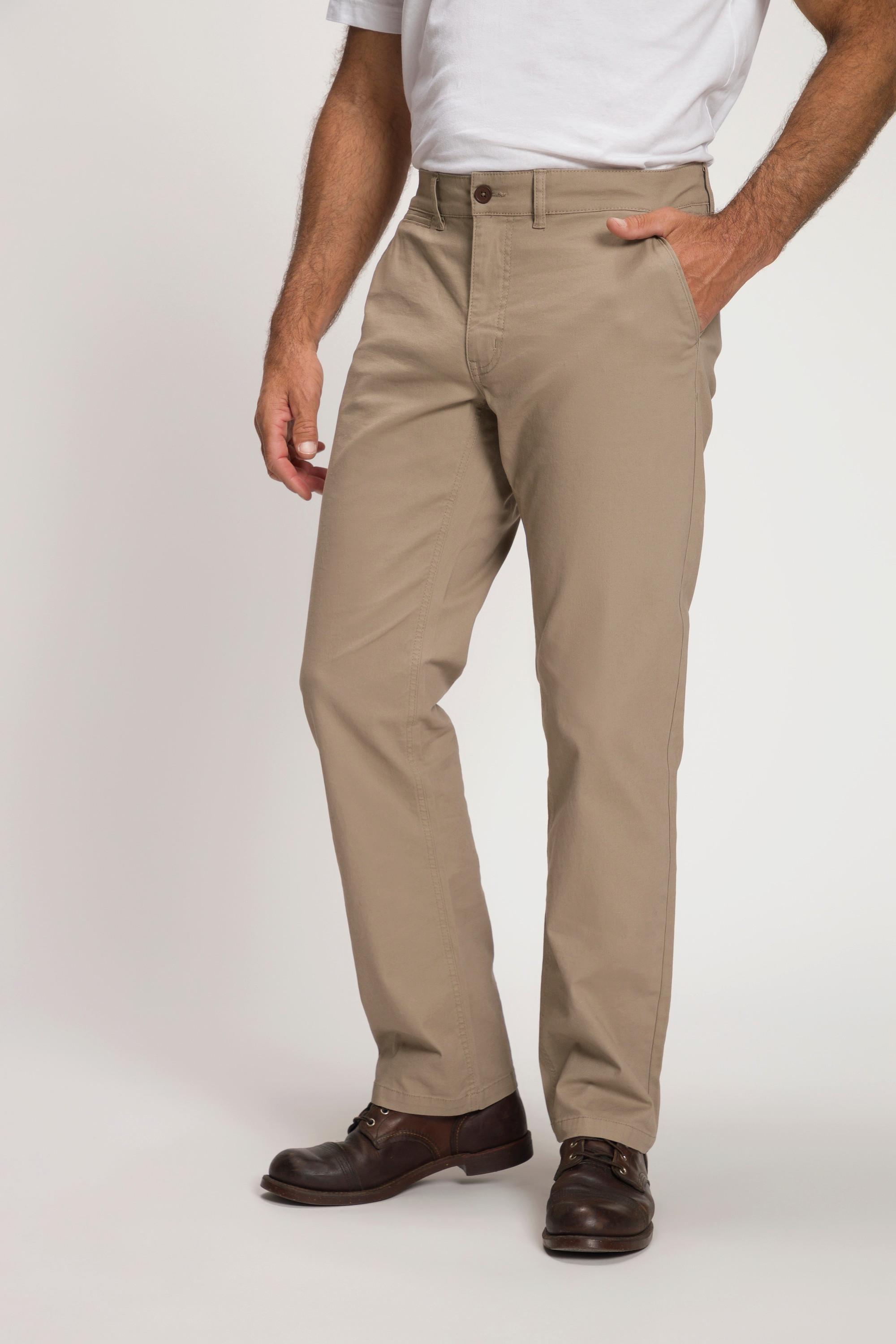 JP1880  Pantaloni chino con taglio speciale per l'addome, FLEXNAMIC®, vestibilità normale e quattro tasche 