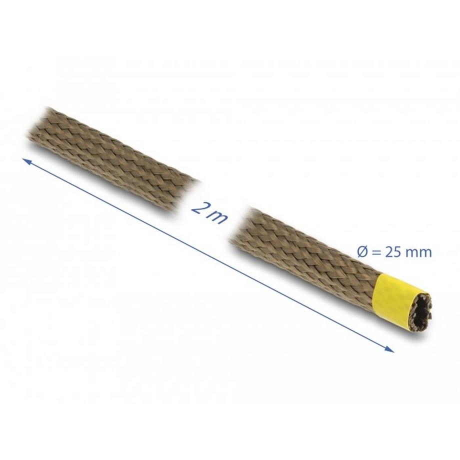 DeLock  20889 Kabelschutz Kabelabdeckung Braun 