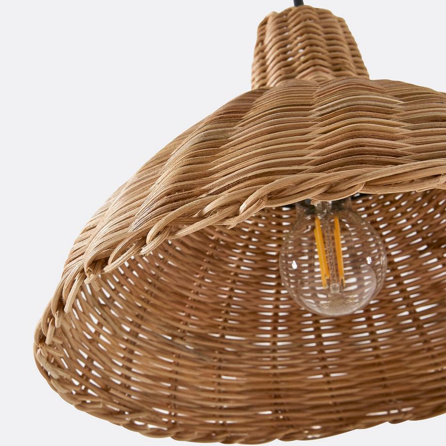 La Redoute Intérieurs Suspension / baladeuse&nbsp;en rotin Ø26 cm  