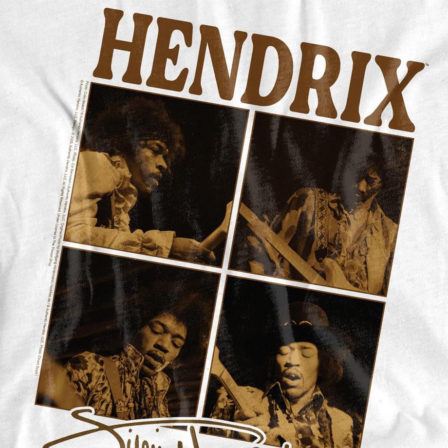 Jimi Hendrix  Maglietta Multiimmaginicotone 
