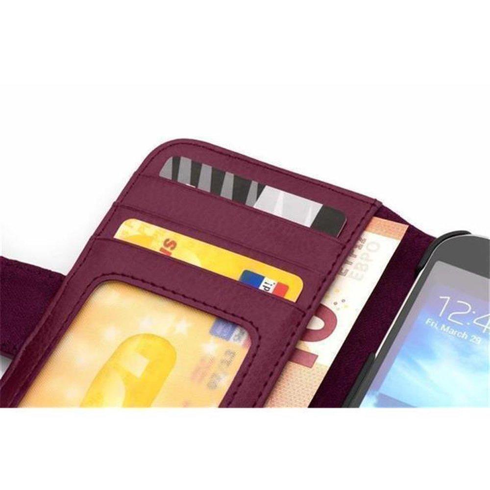 Cadorabo  Housse compatible avec Samsung Galaxy NOTE 3 NEO - Coque de protection avec fermeture magnétique et 3 emplacements pour cartes 