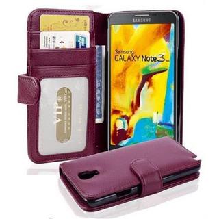 Cadorabo  Housse compatible avec Samsung Galaxy NOTE 3 NEO - Coque de protection avec fermeture magnétique et 3 emplacements pour cartes 