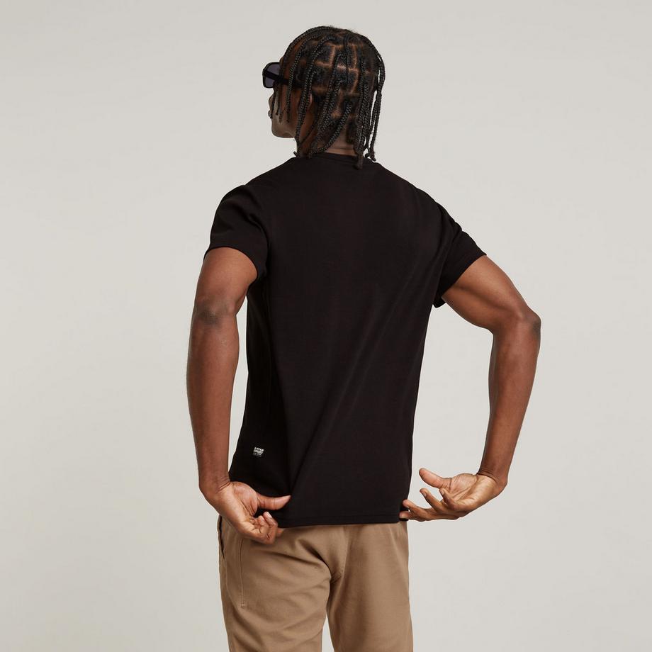 G-STAR Stacked Old Skool Logo T-Shirt  