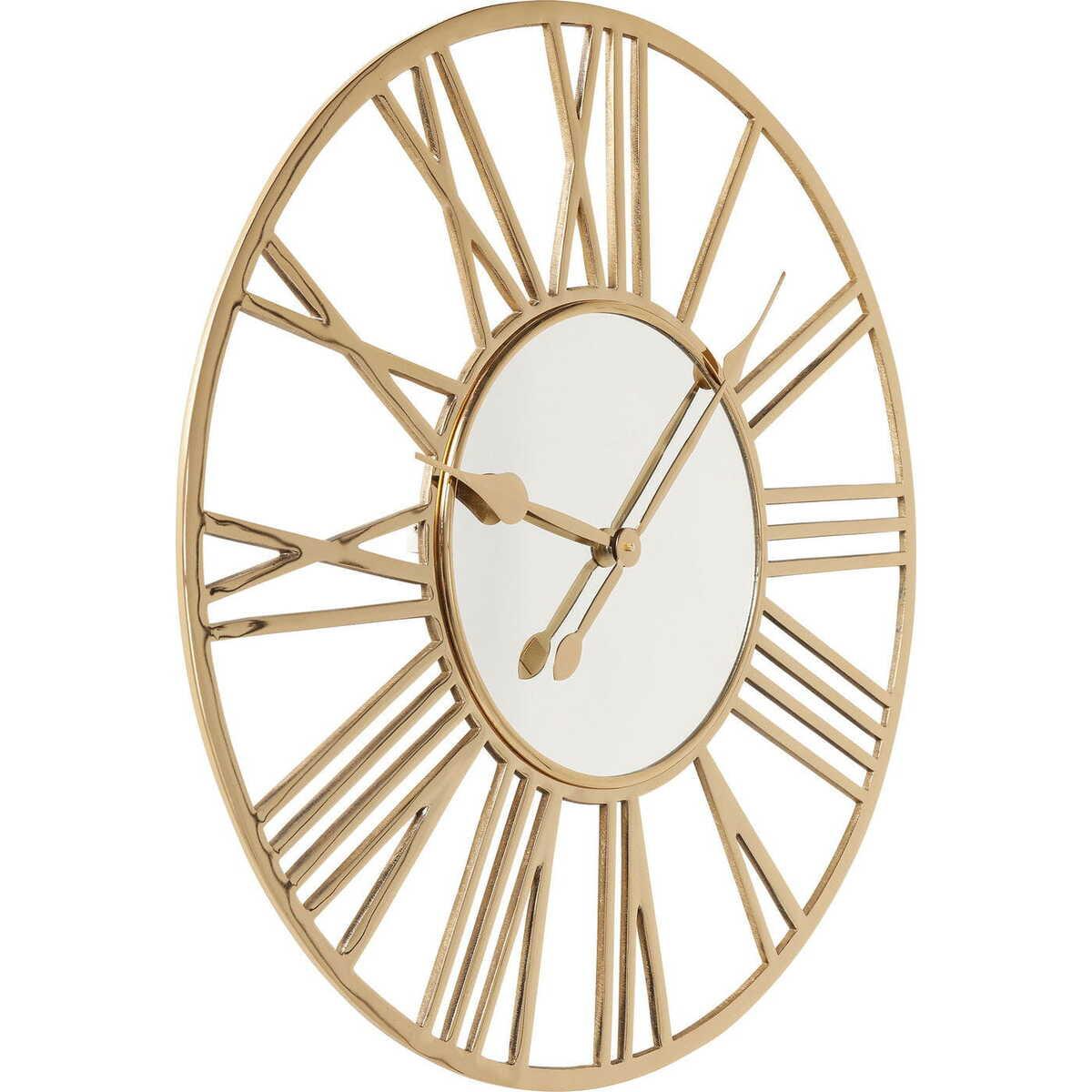 KARE Design Wanduhr Giant Gold Ø80cm  