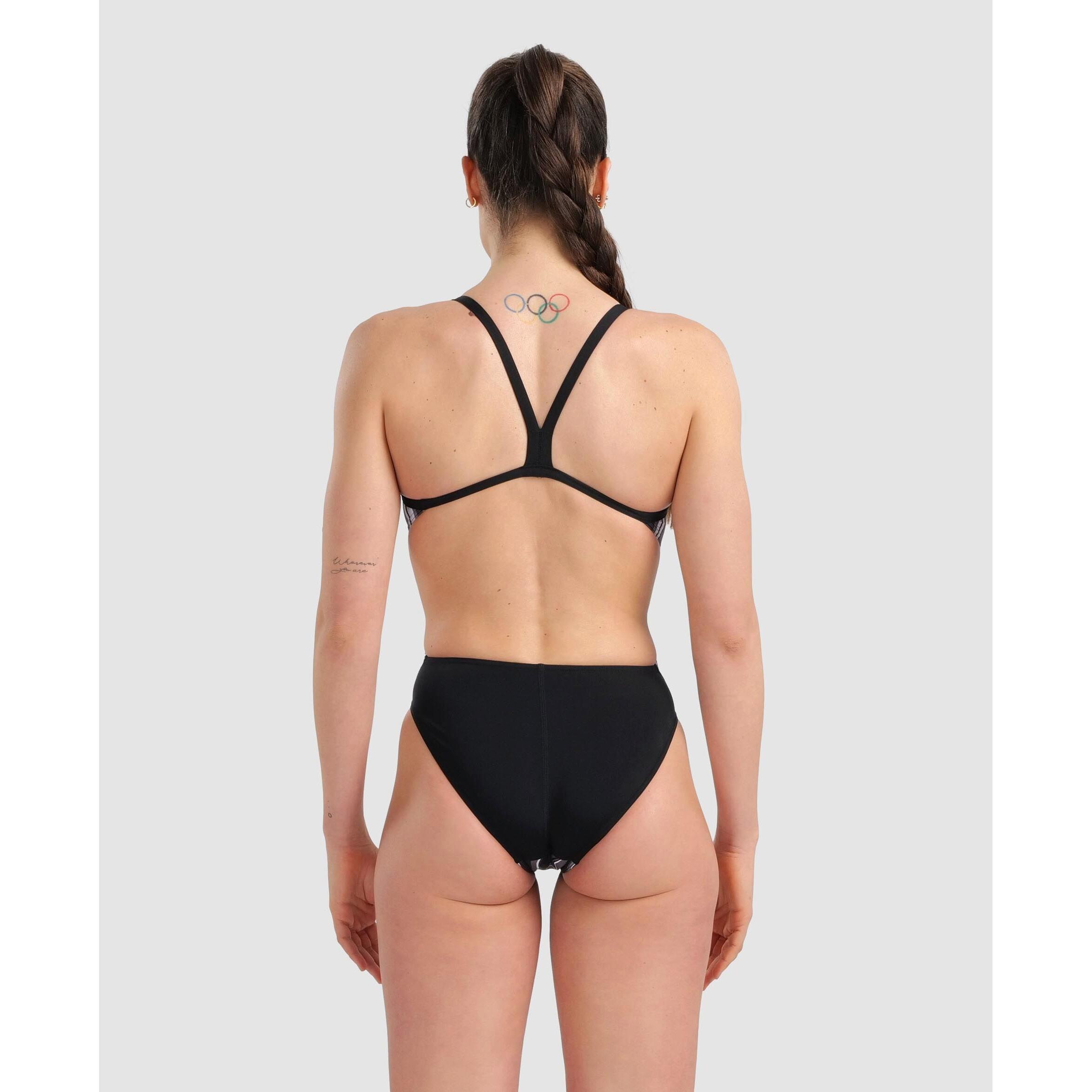 arena Marbled Einteiler Badeanzug  