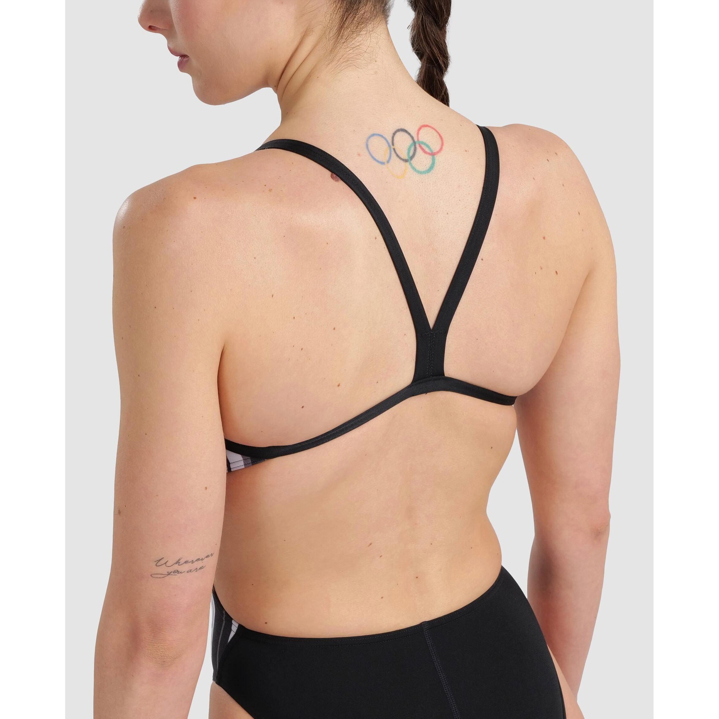 arena Marbled Einteiler Badeanzug  