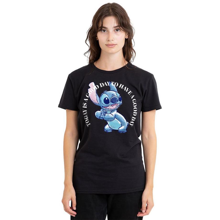Lilo & Stitch Good Day Stitch T-Shirt Stampa Grafica  