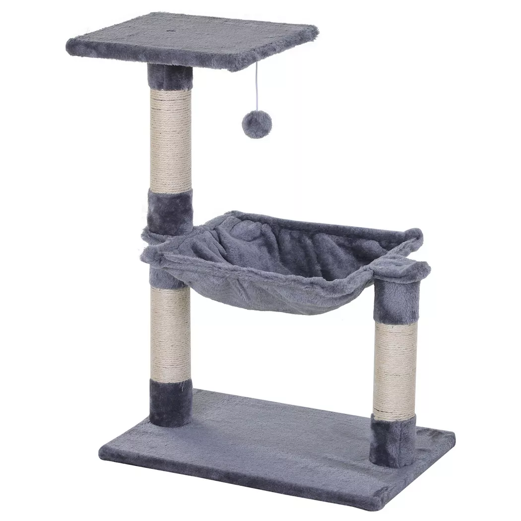 PawHut - Kratzbaum, One Size, Grau
