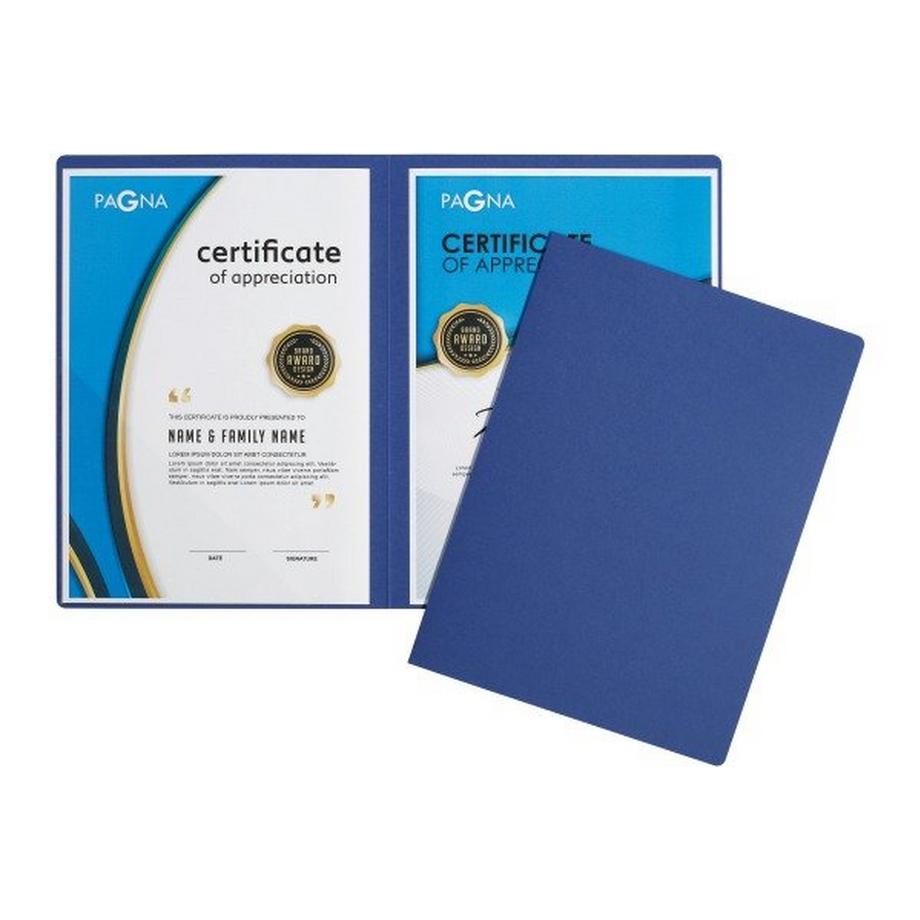 Pagna PAGNA Präsentationsmappe Perfect 22031-02 blau 2-teilig  