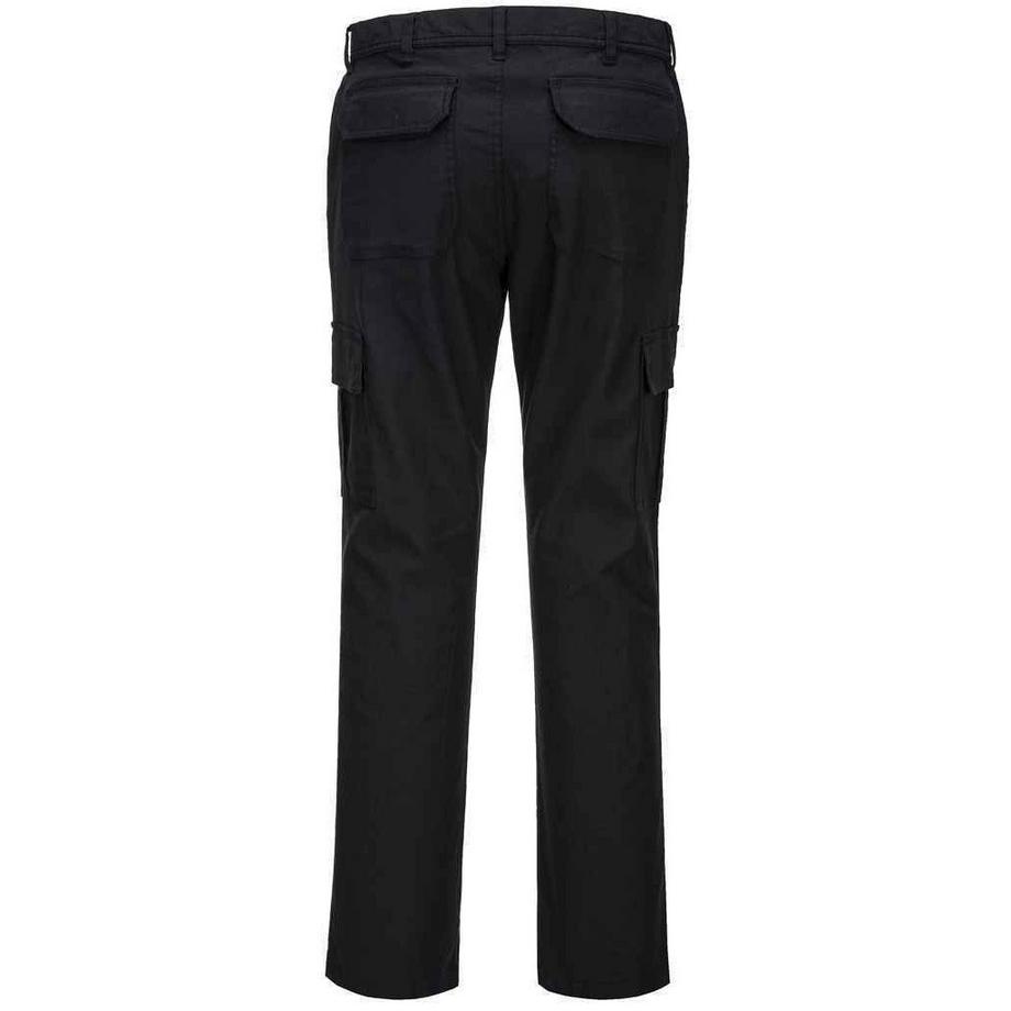 Port Pantaloni Cargo Elasticizzata Aderente  