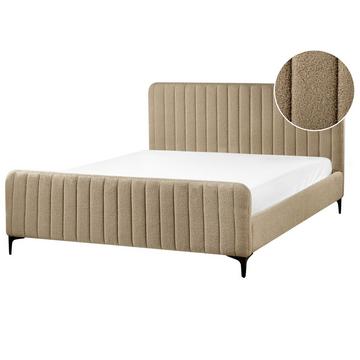 Letto en Bouclé Moderno LUNAN