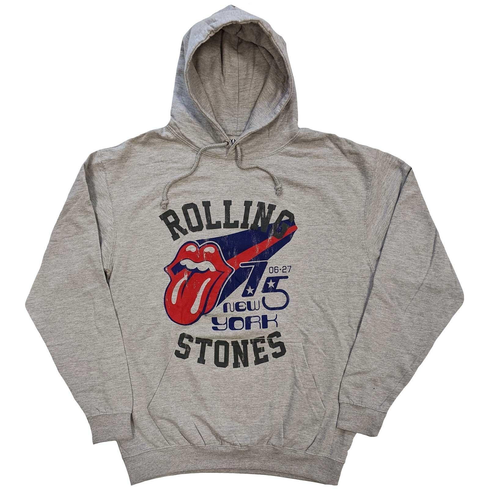 The Rolling Stones  Sweat à capuche NEW YORK '75 