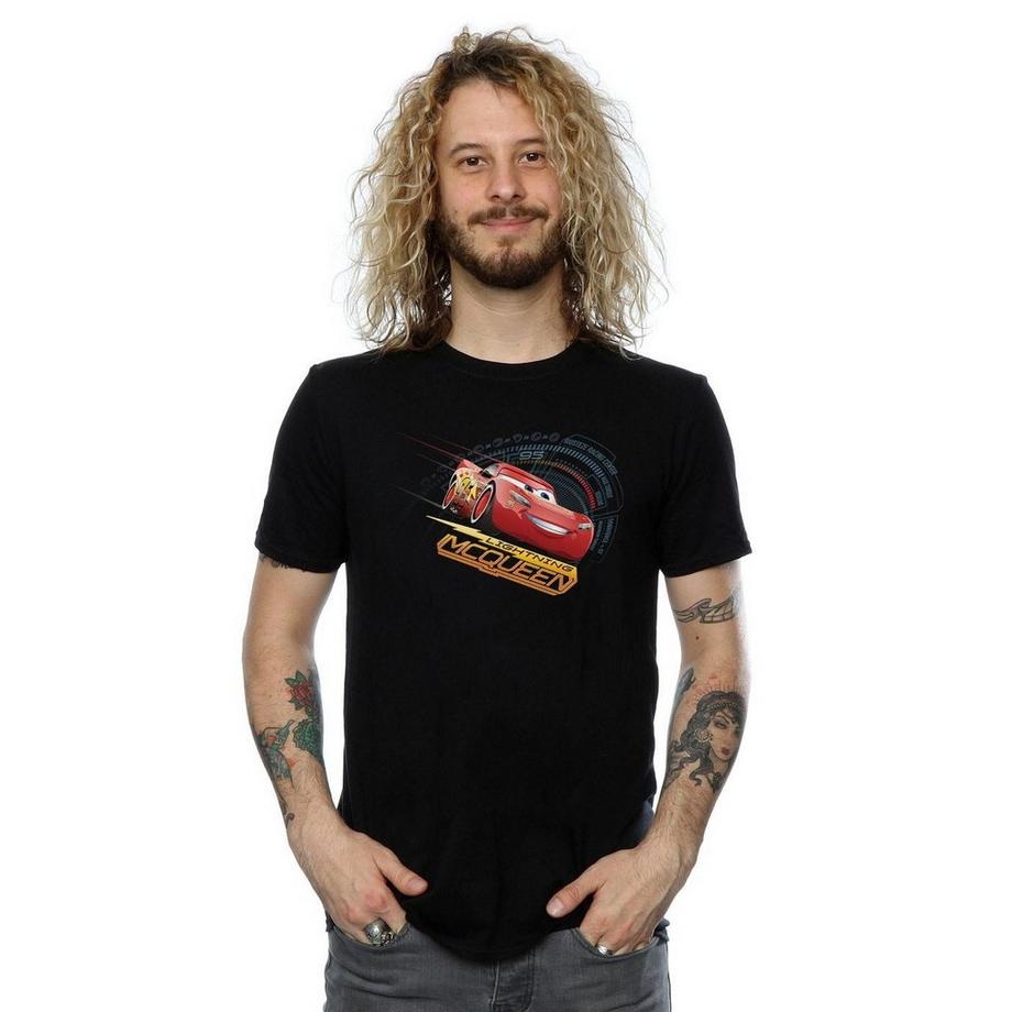 Cars T-shirt Stampa Grafica Saetta McQueen  