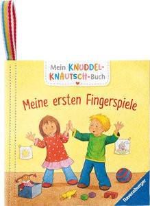 Mein Knuddel-Knautsch-Buch: Meine ersten Fingerspiele; weiches Stoffbuch, waschbares Badebuch, Babyspielzeug ab 6 Monate Schuld, Kerstin M. (Illustrationen) Gebundene Ausgabe 