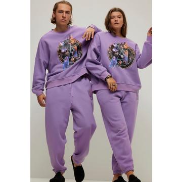 Sweatpants, Wide Legs, Elastikbund, Marvel Print, Unisex