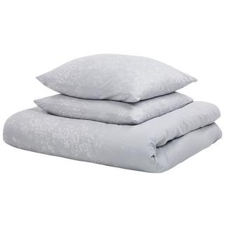 Beliani Morningside Set Copripiumino in Raso di Cotone Classico  