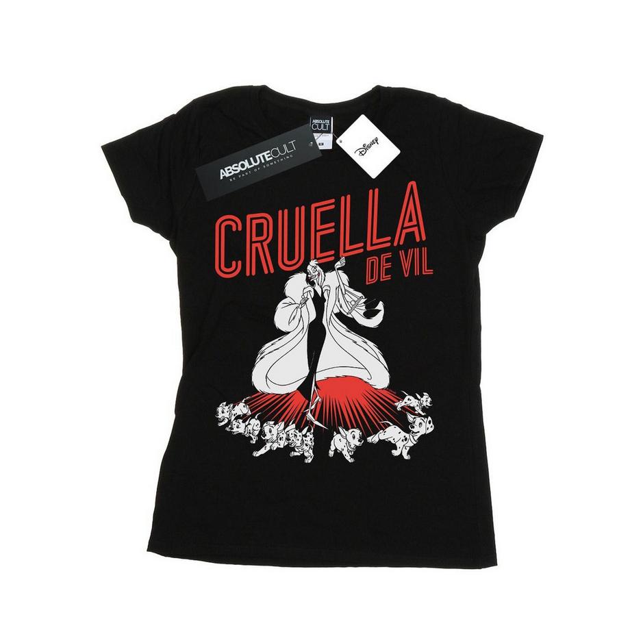 Disney Cruella De Vil T-Shirt Imprimé Graphique  