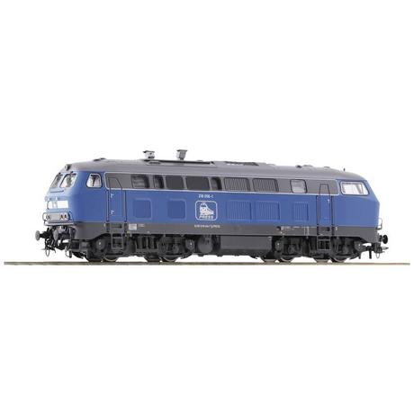 Roco  Locomotive diesel H0 218 056-1 de la PRESS 