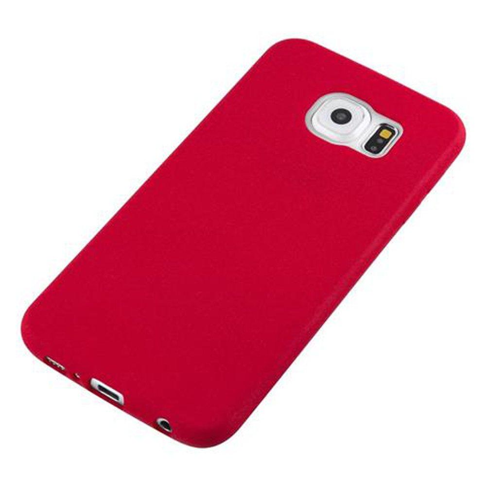 Cadorabo  Housse compatible avec Samsung Galaxy S6 - Coque de protection en silicone TPU flexible 