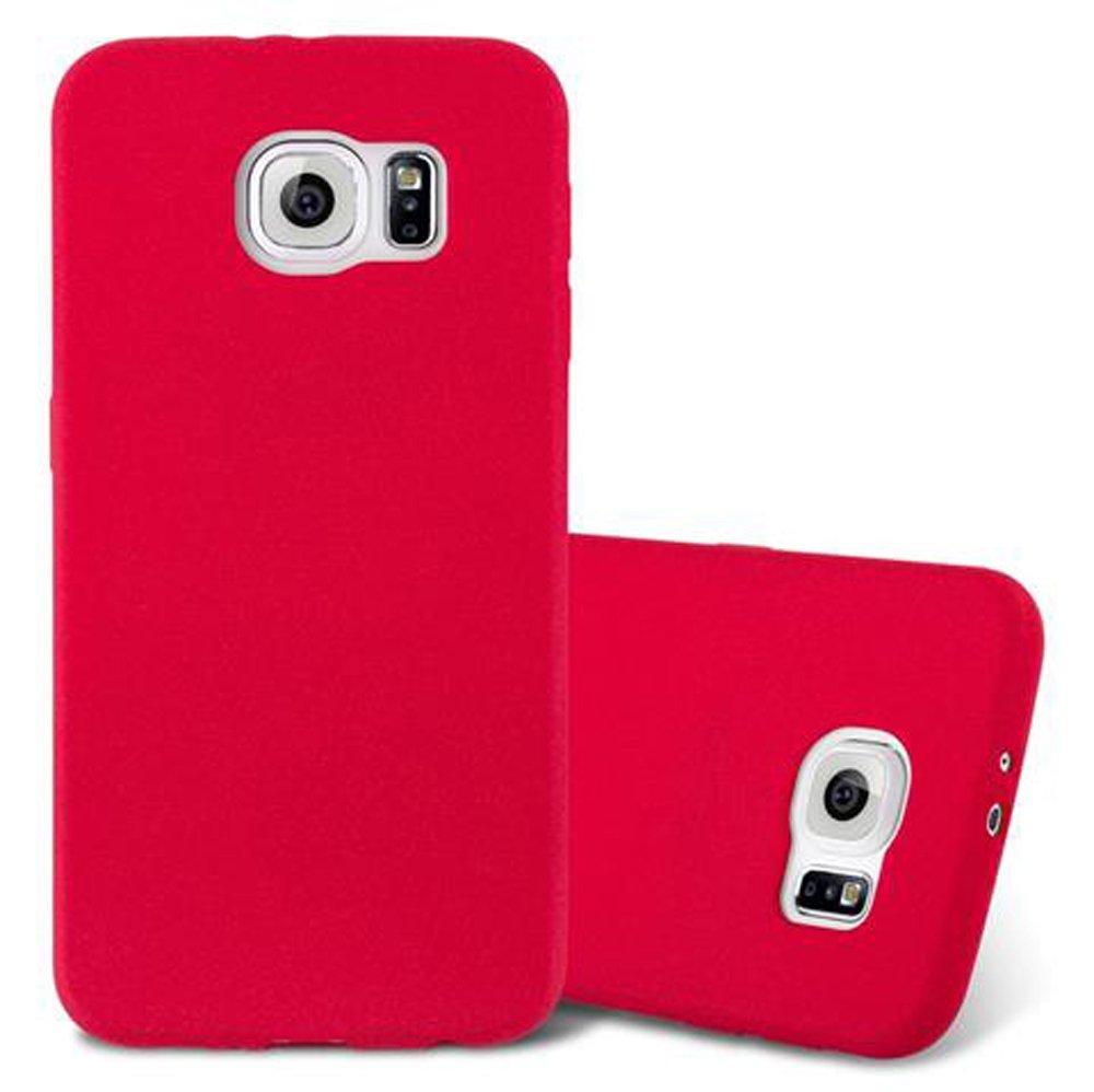 Cadorabo  Housse compatible avec Samsung Galaxy S6 - Coque de protection en silicone TPU flexible 