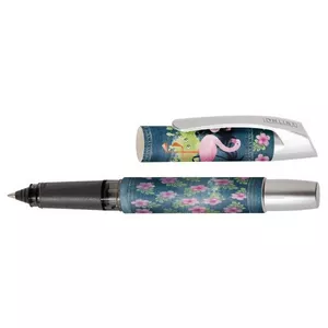 ONLINE Patrone Tintenroller 0.7mm 61166/3D Denim Flamingo Denim Flamingo